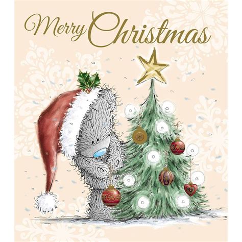 Tatty Teddy Decorating Tree Me To You Bear Christmas Card X01us023 Me To You Bears Online Store