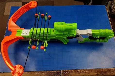 The Brick Castle Nerf Zombie Strike Dreadbolt Crossbow Review Age 8