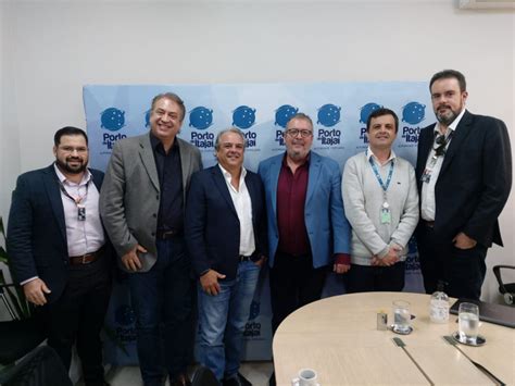 Diretoria Da Superintend Ncia Do Porto De Itaja Recebe A Visita De