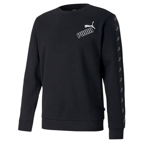 Bluza Sportowa M Ska Puma Amplified Crew Fl Czarny Sklep Online