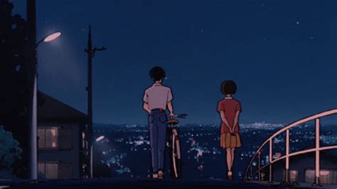 Midnight Blue Anime Aesthetic - Anime Wallpaper HD