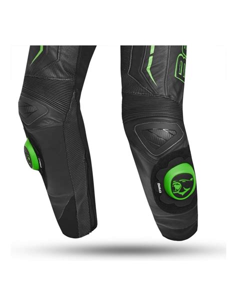 Bela Rocket Mix Kangaroo Monos De Moto Hombre Piezas Negro Verde