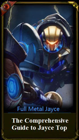 Jayce Build Guide : The Comprehensive Guide To Jayce Top :: League of ...