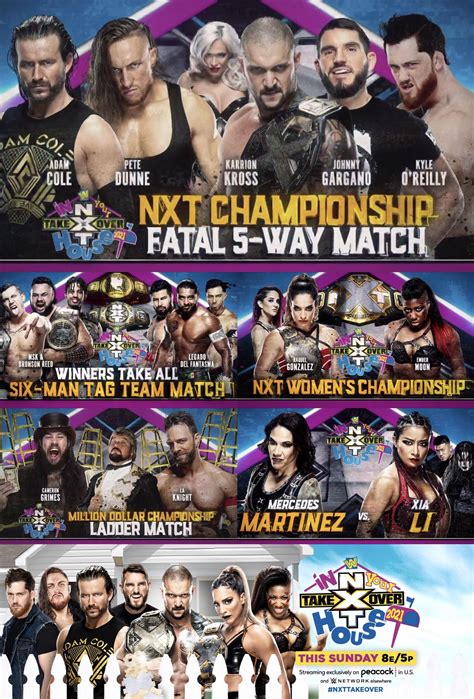 Nxt Takeover In Your House Match Card R Squaredcircle