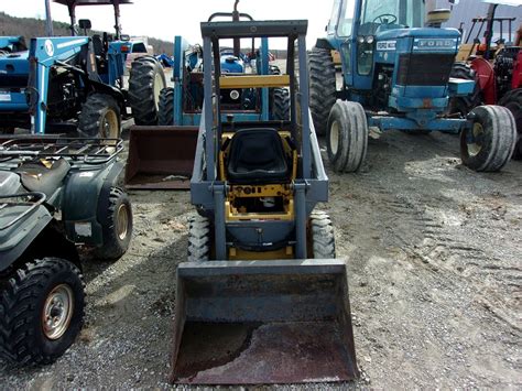 New Holland Ls Skid Steer At Baker And Sons In Ohio