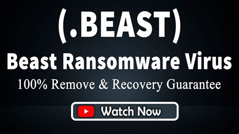 SOLVED Beast BEAST Ransomware Virus Removal And Decryption