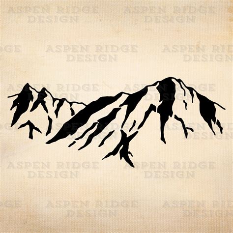 Wasatch Mountain Range Ii Clip Art Salt Lake City Park City Utah Ut