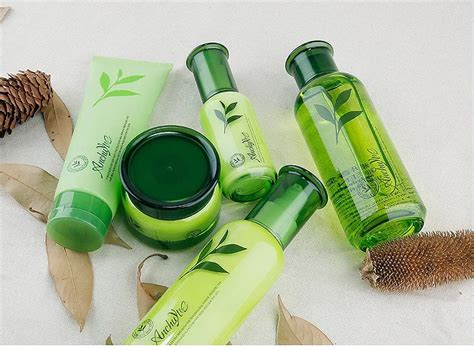 5pcs Organic Green Tea Skin Care Set - Buy Green Tea Skin Care,Green ...