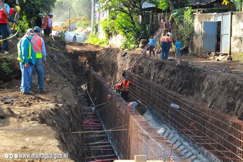 Alcaldía de Managua supervisa proyecto de mejoramiento vial y drenaje