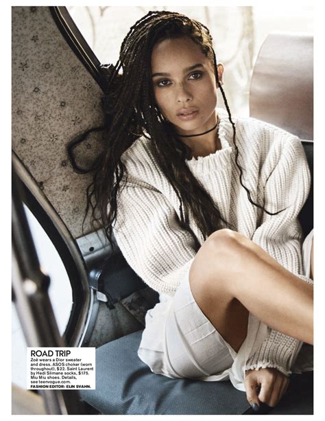 Zoë Kravitz, Teen Vogue March 2016 — Maxwell Losgar