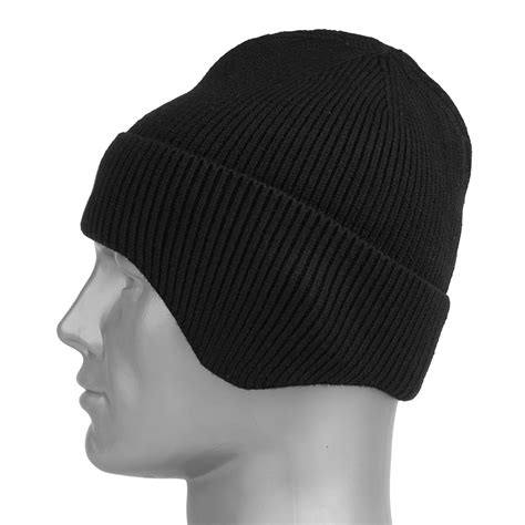 Fostex Winter Cap With Earmuffs Black 214145 Best Price Check