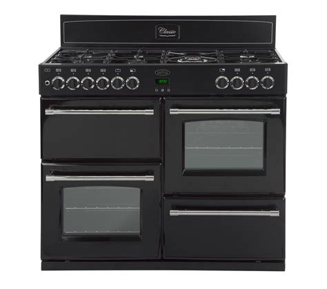 Buy Belling Classic Dft Dual Fuel Range Cooker Black Free