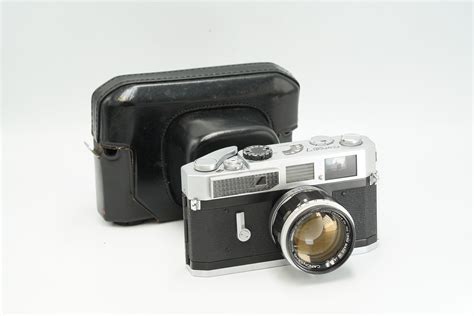 Canon 7 Rangefinder With 50mm F14 Lens And Case Uae Vintage Photo