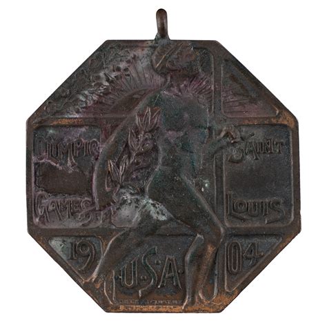 St. Louis 1904 Olympics Official's Participation Medal/Badge | RR