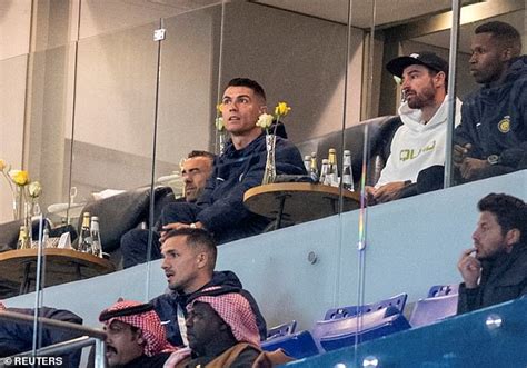 Cristiano Ronaldo Salutes Fans As He Watches Al Nassr S Draw With