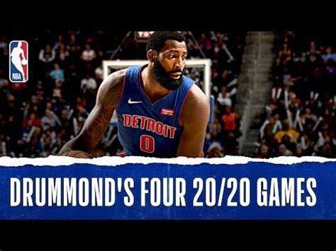 Andre Drummond S Historic Pt Reb Stretch Youtube Andre