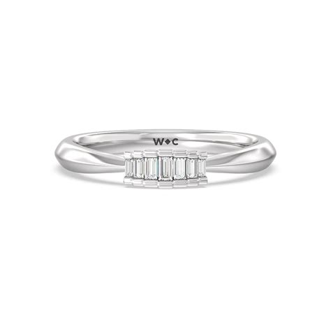 Our Most-Loved White Gold Wedding Bands for Women | With Clarity