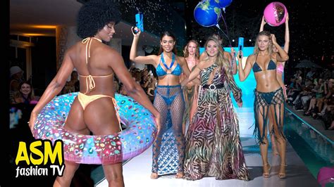 K Dobikinis In Slow Motion Part Miami Swim Week Youtube