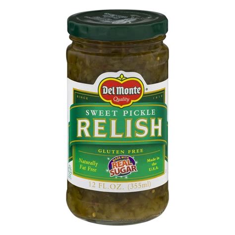 Del Monte Relish Sweet Pickle 12 Oz From Walmart Instacart