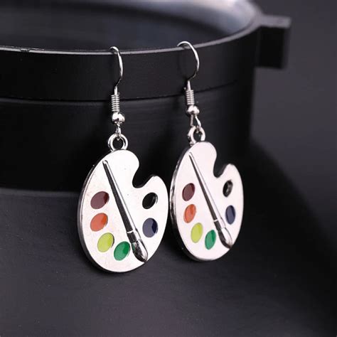 Creative Silver Earrings Artist Earrings Wonderful Silver Bright Artist