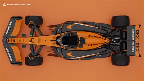 McLaren 2024 Concept Livery : r/F1Game