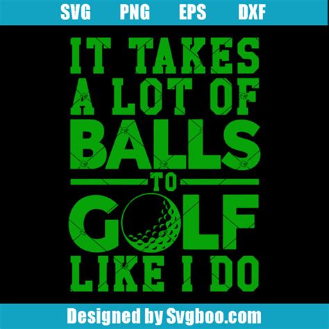 Golf Player Svg Golfing Svg Golfer Svg Golf Ball Svg