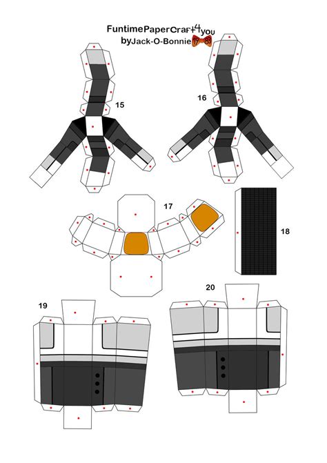 Funtime Papercraft4you Papercraft Part2 By Jackobonnie1983 On Deviantart