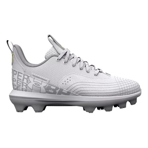 Under Armour Harper 7 Youth Low TPU Baseball Cleats White | White Size ...