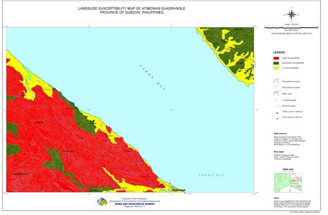 Risk Map Region IV A Quezon Atimonan Landslide | Shelter Cluster