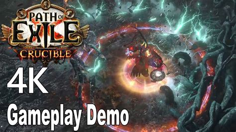 Path Of Exile Crucible Gameplay Demo 4K YouTube