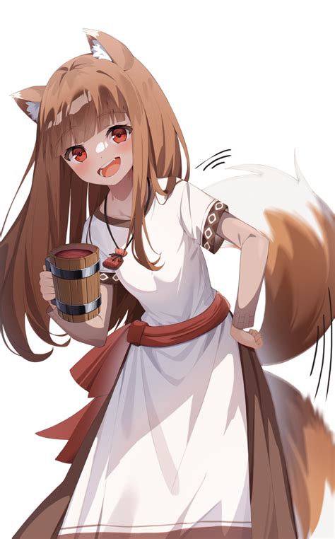 Horo holo хоро холо Animal Ears Anime Kemonomimidae Девушки