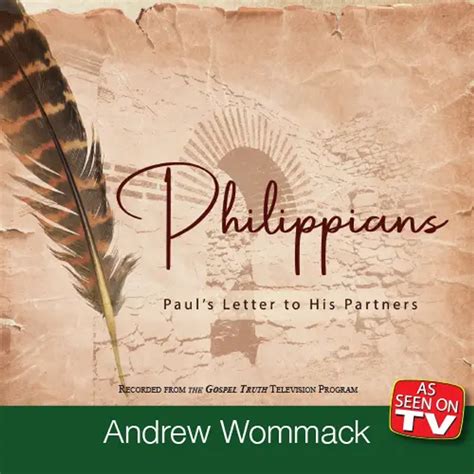 Dvd Album Philippians Pauls Letter To His Partners Andrew Wommack