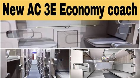 New Ac 3 Tier Economy Coach Jharkhand Express Youtube