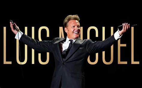 Luis Miguel Anuncia Su Regreso A Los Escenarios