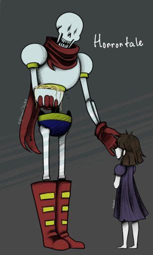 Papyrus X Frisk Horrortale Undertale Rus Amino