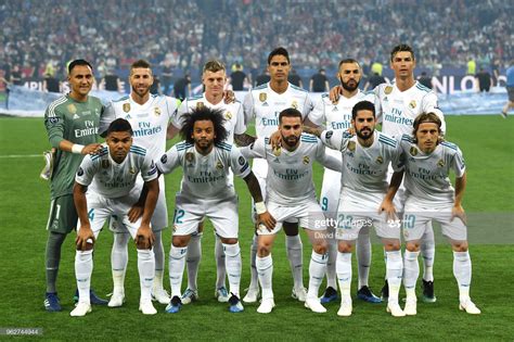 Real Madrid 2018 Champions League Final Squad : Real Madrid Celebrate ...