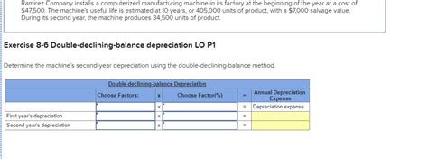 Solved Ramirez Company Installs A Computerized Manufacturing Chegg