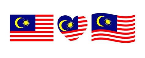 Premium Vector | Malaysian flag signs. Malaysia Independence Day ...