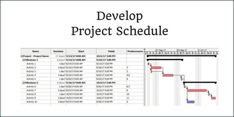 》Free Printable Excel Project Schedule Template