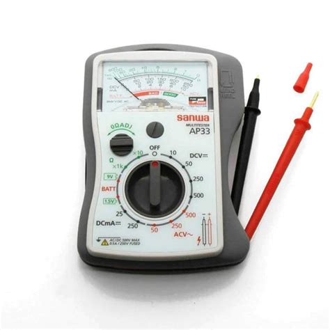 Harga Pocket Analog Multimeter Sanwa Ap33 Terbaik Garansi Id