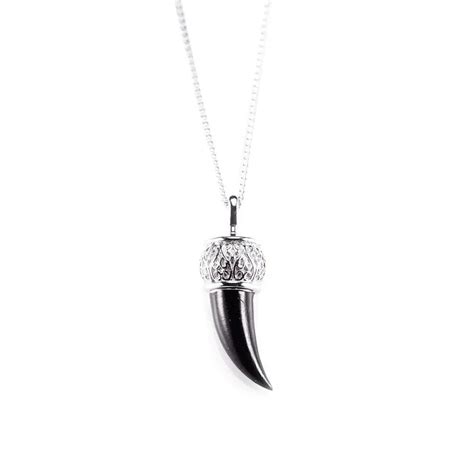 Tusk Pendant Necklace Harlin Jones Sorrel Sky Cody Sanderson