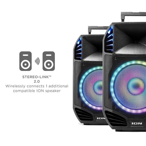 Ion Total Pa Prime High Power Bluetooth Speaker System With Acoustic