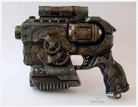 Steampunk Ray gun 3 by Diarment on DeviantArt