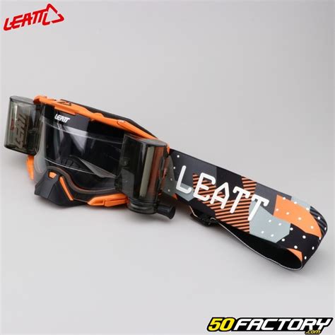 Masque Leatt Roll Off Orange Quipement Pilote