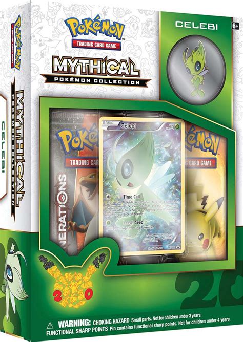 Pokemon Celebi Mythical Collection Box Pokemon USA - ToyWiz