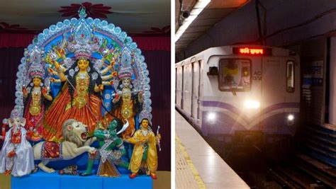 Kolkata Metro Timing Durga Puja 2022 ষষ্ঠী থেকে ত্রয়োদশী কখন ছাড়বে শেষ মেট্রো পরিষেবা কখন