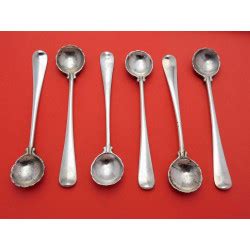 Antique Silver Salt Spoons & Shovels » Antique Silver Spoons