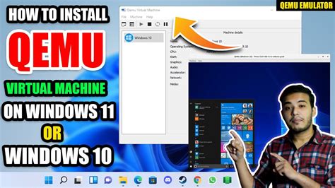 How To Install Qemu On Windows 11 Or Windows 10 With Gui Install Qemu Emulator On Windows 11