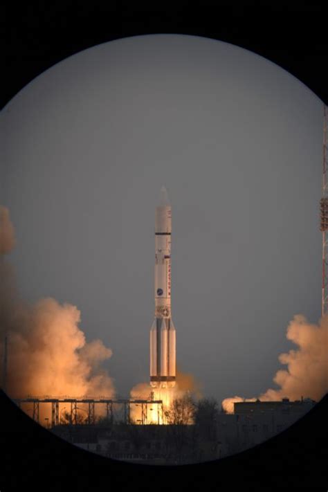 Launch Photos Europe S Exomars Mission Rockets Toward The Red