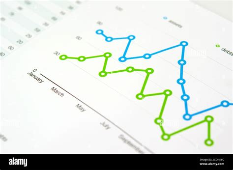 Business Line graph Stock Photo - Alamy